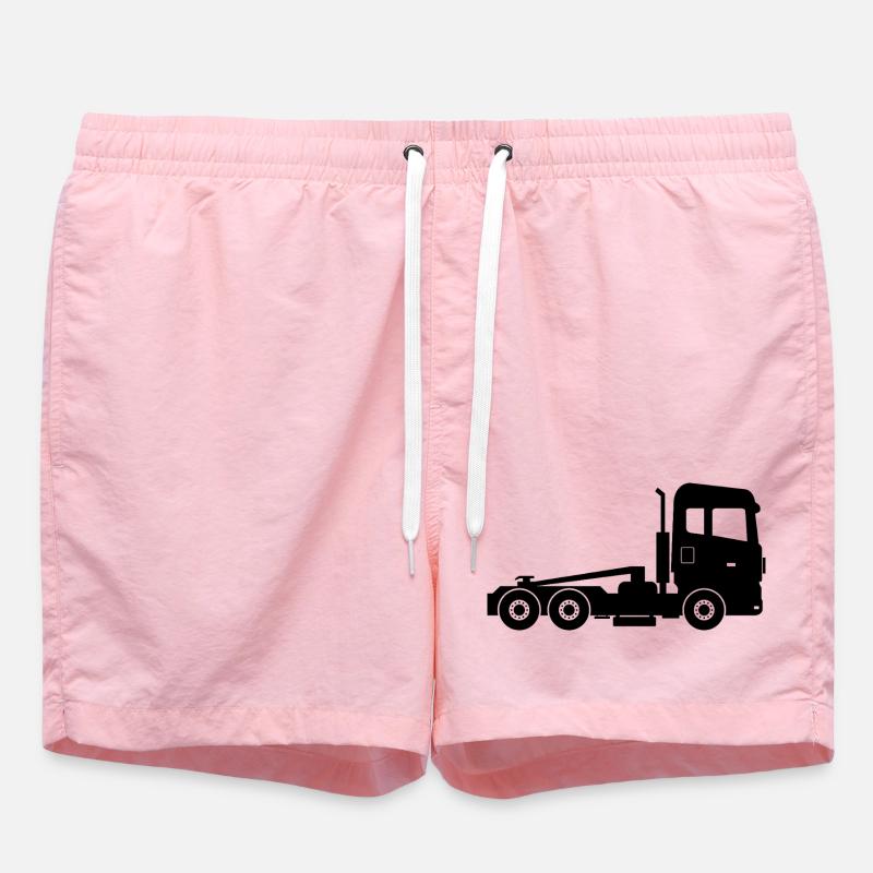 Semi-remorques - Short de bain - rose