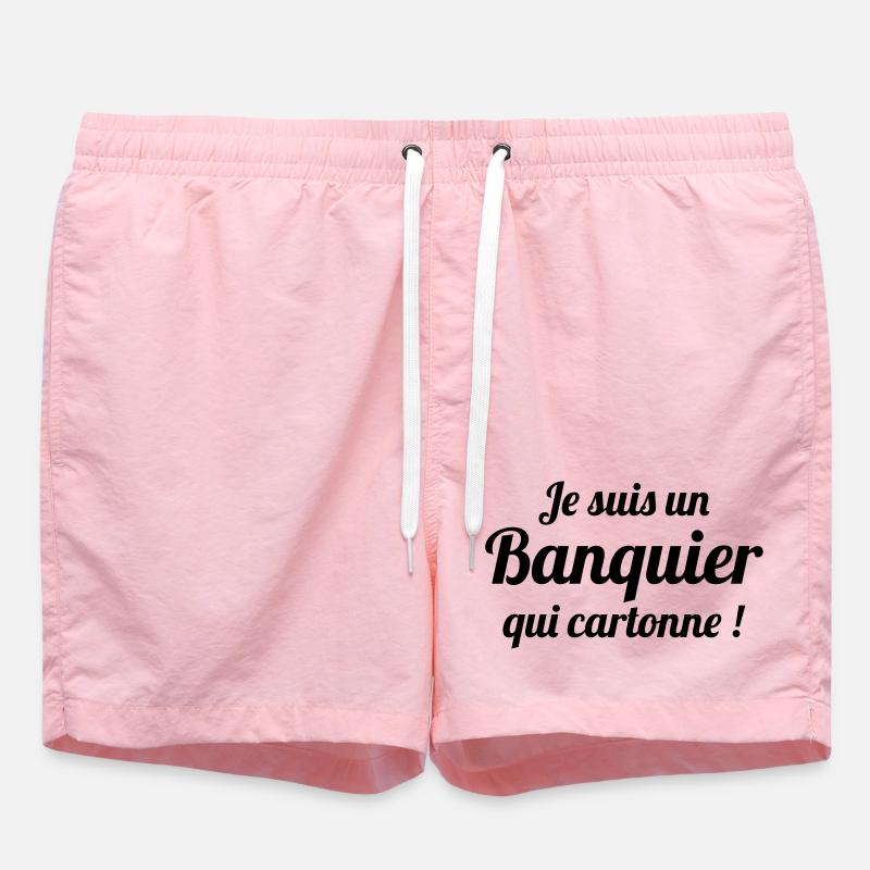 Ich bin ein erfolgreicher Banker - Badeshorts - Pink