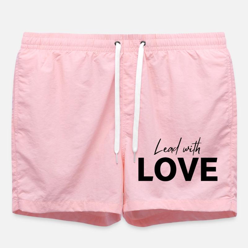 Commencez avec AMOUR - Short de bain - rose