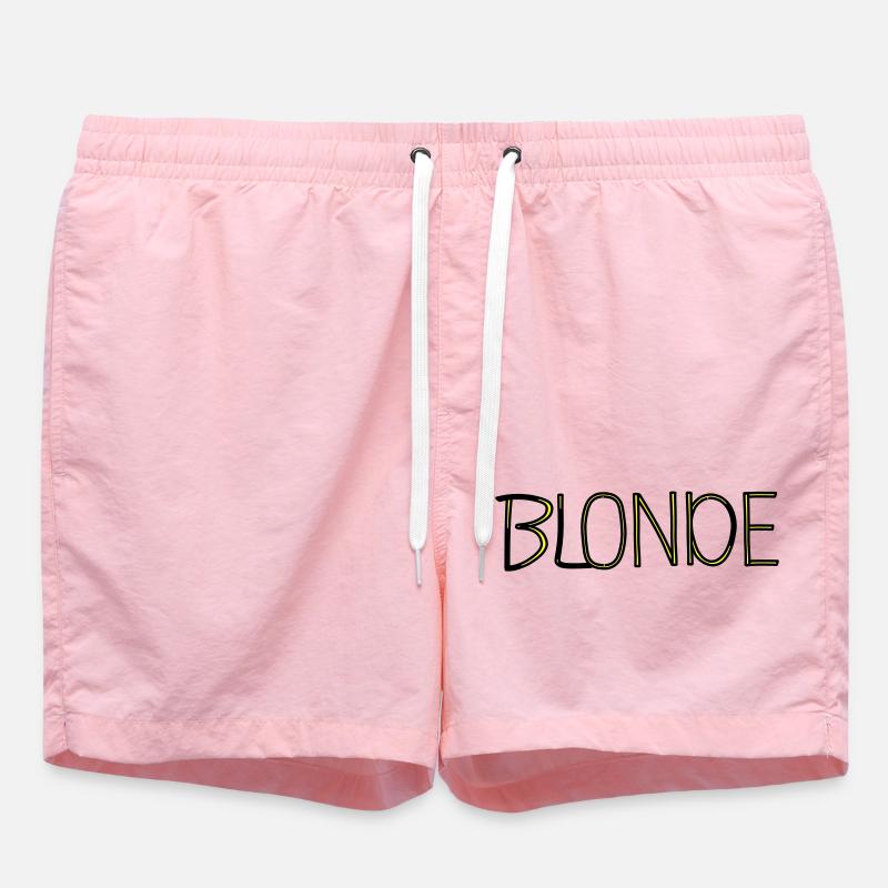 Blonde - Short de bain - rose
