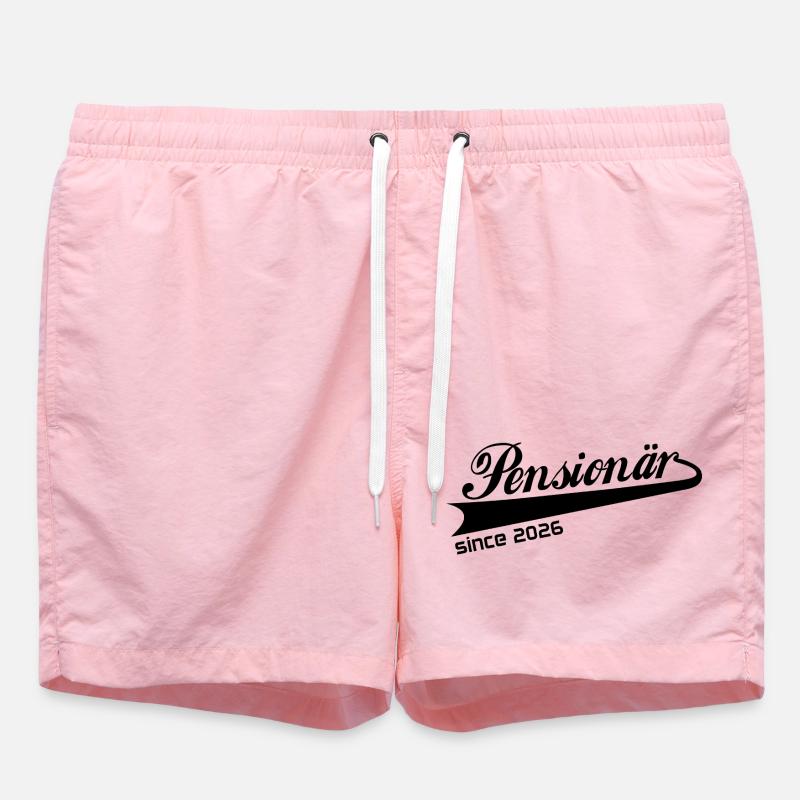 Chemise, veste, tasse retraite retraite 2026 - Short de bain - rose