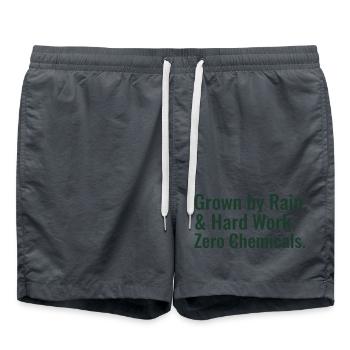 Sustainable Horticulture Sayings Regenerative Agriculture - Swim Trunks -  - Front
