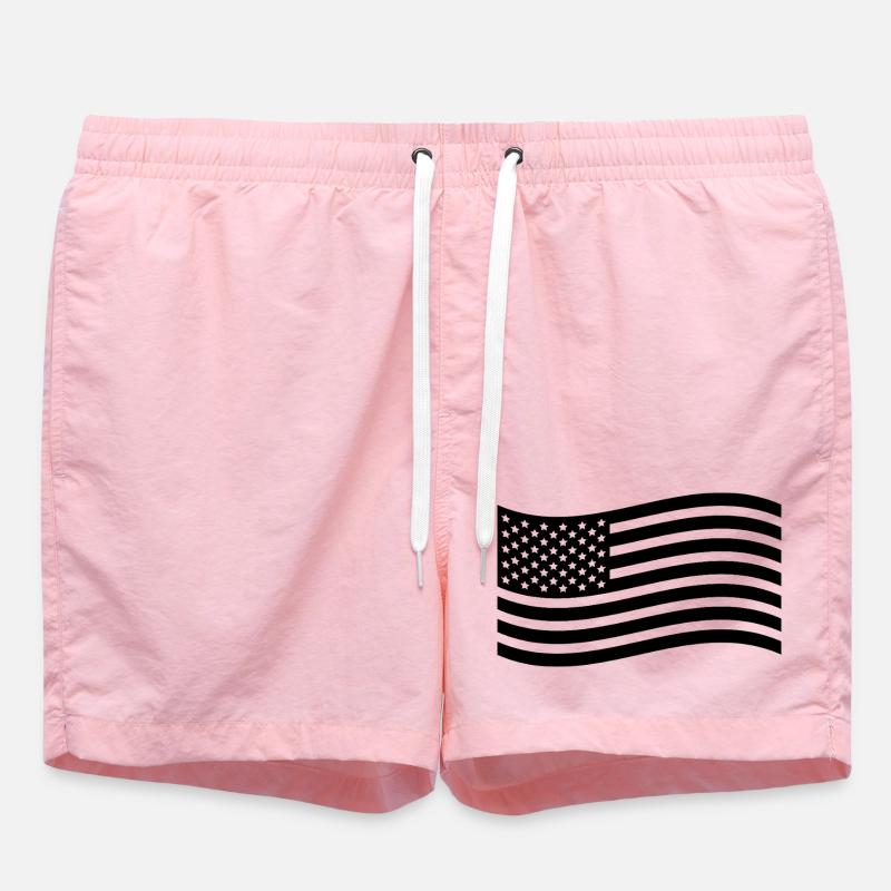 Utiliser des drapeaux - Short de bain - rose