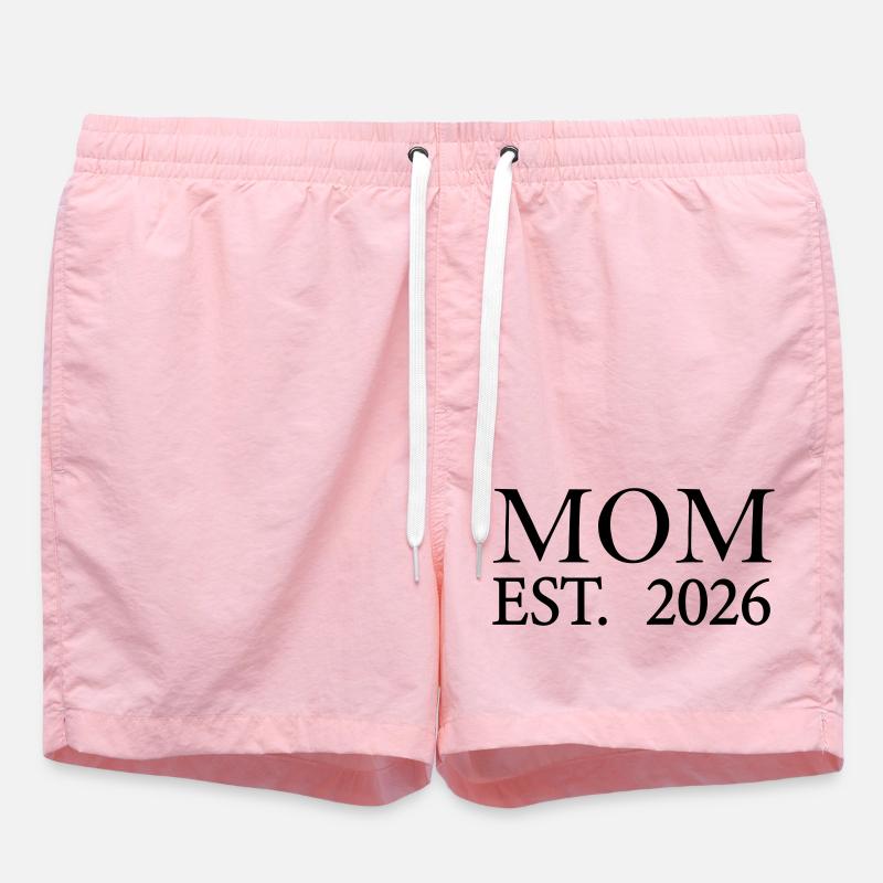 Maman est 2026 - Short de bain - rose