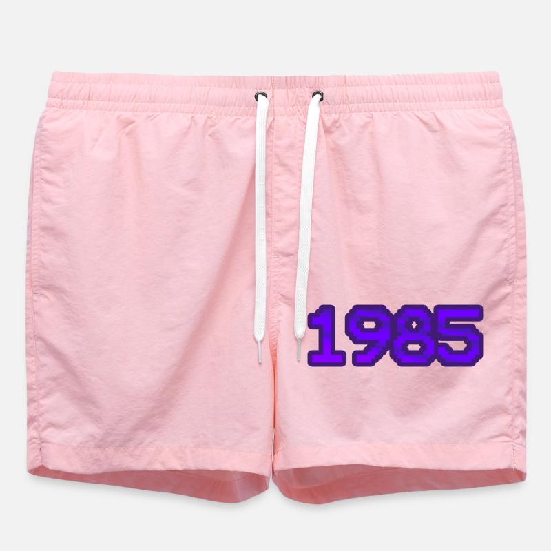 Nerd 1985 - Badeshorts - Pink