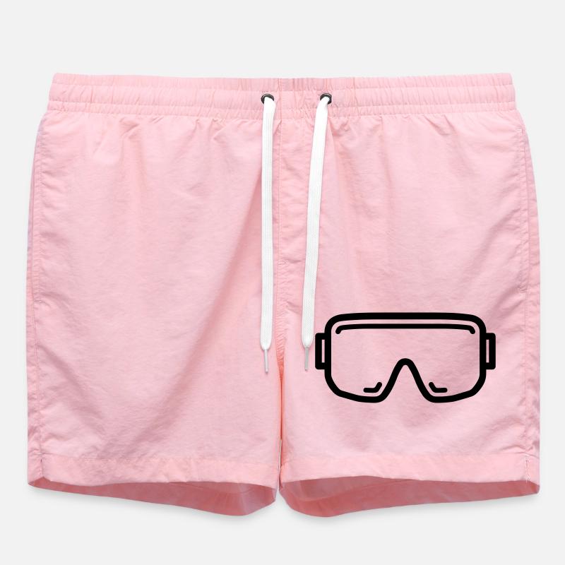 lunettes de sécurité - Short de bain - rose