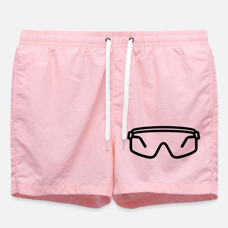 lunettes de sécurité - Short de bain - rose