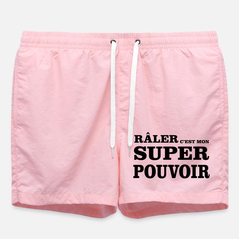 Complaining is my SUPERPOWER - Swim Trunks - pink
