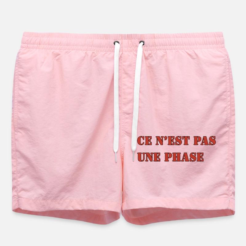 IT'S NOT A PHASE - Swim Trunks - pink