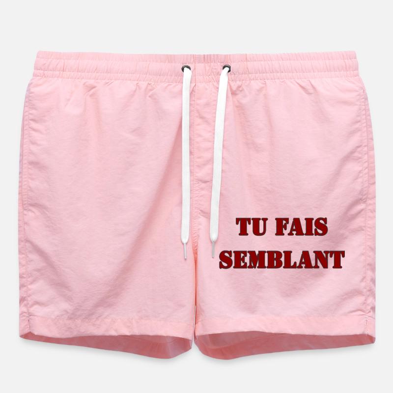 TU FAIS SEMBLANT - Short de bain - rose