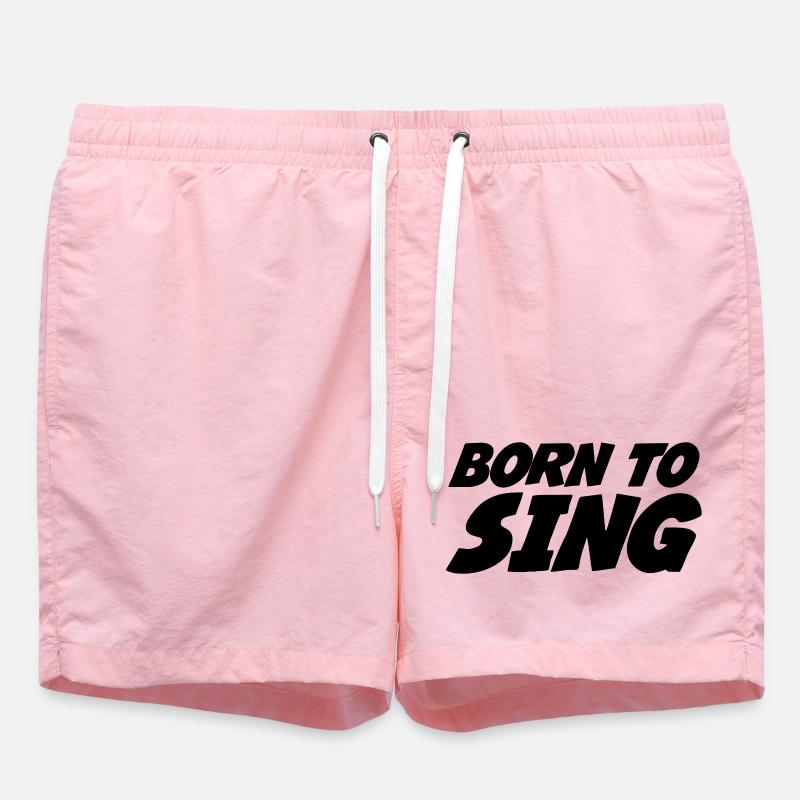 Né pour Chanter - Short de bain - rose