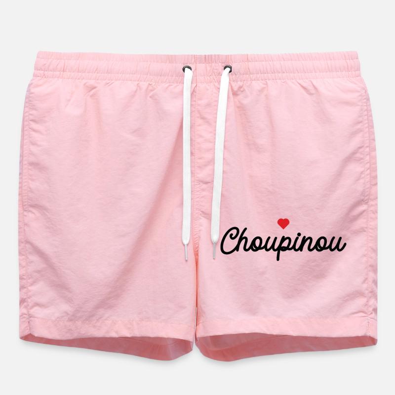 Choupinou Cœur Script - Short de bain - rose