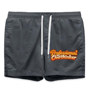 PROFESSIONAL OVERTHINKER VINTAGE - Swim Trunks -  - Front