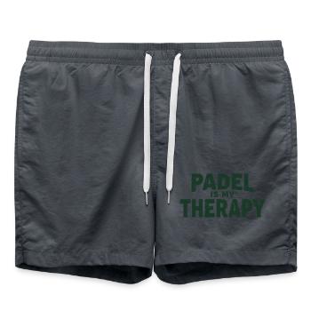 Padel est ma déclaration d’athlète de thérapie - Short de bain -  - Devant