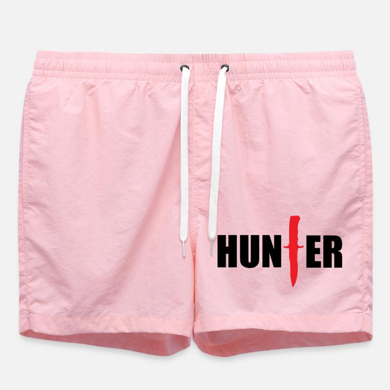 Wildjäger – Jagd - Badeshorts - Pink