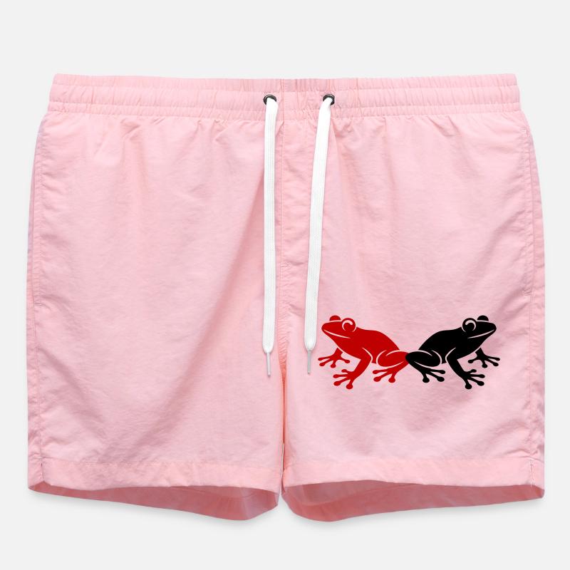 Frog Toad - Swim Trunks - pink