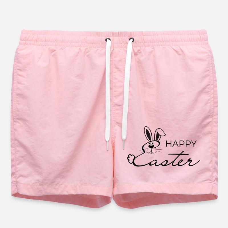 Happy Easter - Swim Trunks - pink