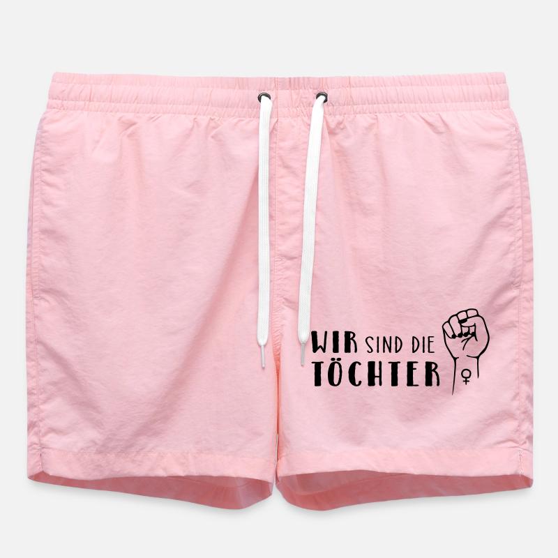 Wir sind die Töchter! - Badeshorts - Pink