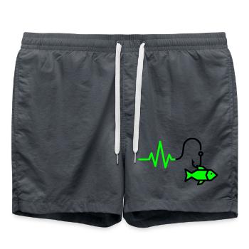 Heartbeat Fish Hook - Swim Trunks -  - Front