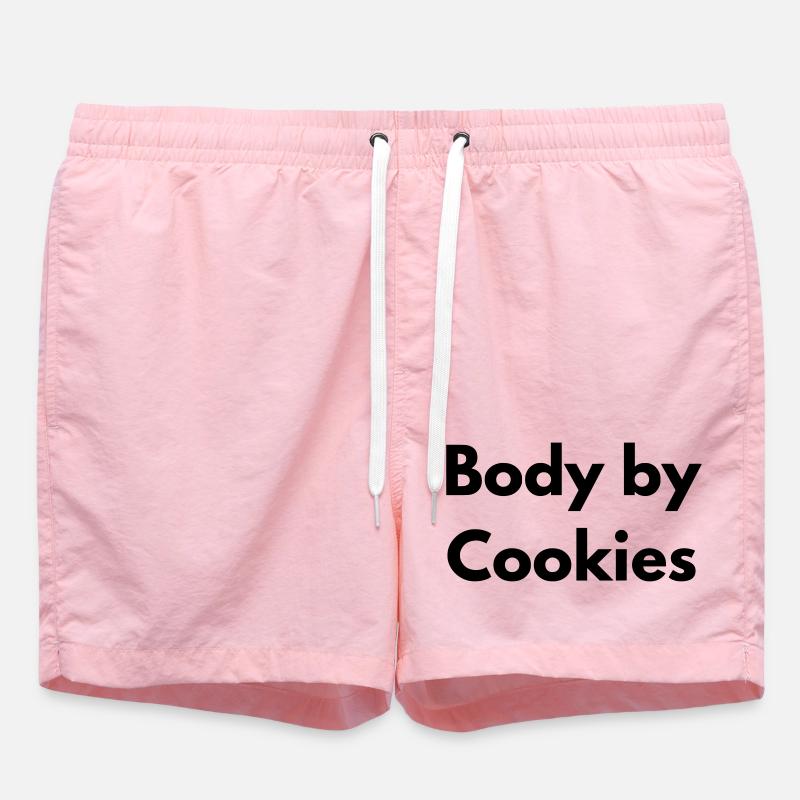 Körper von Cookies - Badeshorts - Pink