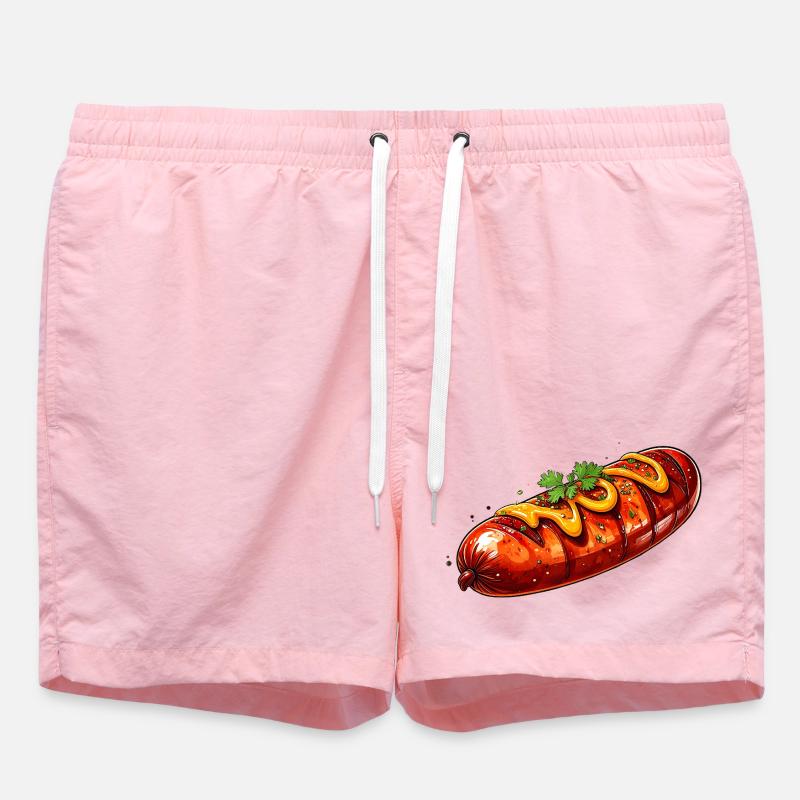 Bratwurst - Short de bain - rose