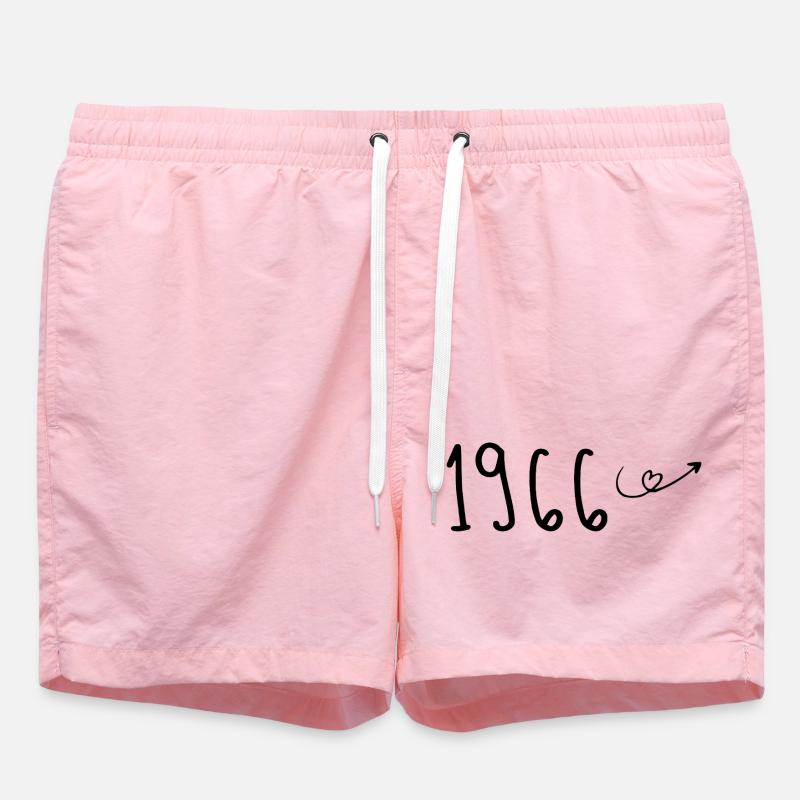 1966 Anniversaire 1966 Retro 1966 - Short de bain - rose
