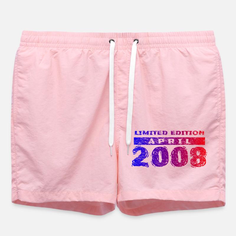 18e anniversaire Édition Limitée 04/2008 - Short de bain - rose