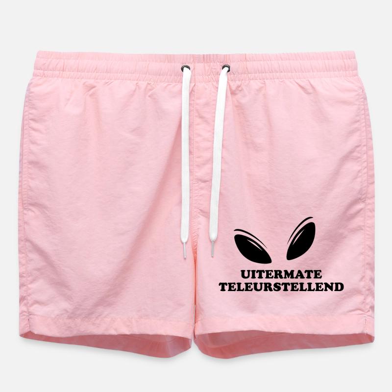 Uitermate teleurstellend black edition - Swim Trunks - pink