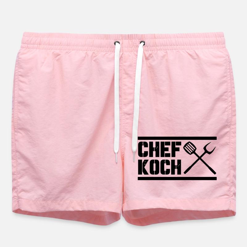chef_koch - Short de bain - rose