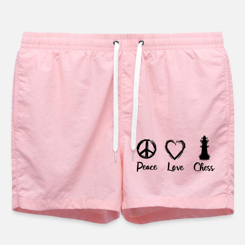 Motivation aux échecs - Short de bain - rose