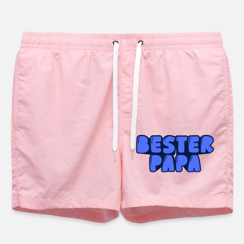 Bester Papa - Badeshorts - Pink