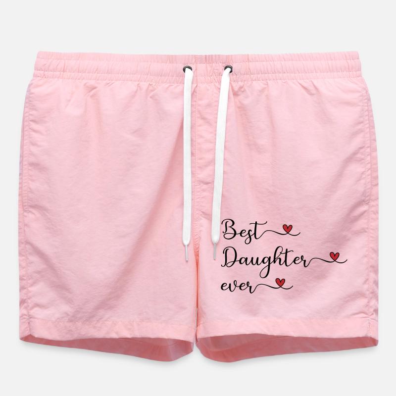Meilleure fille de tous les temps - Short de bain - rose