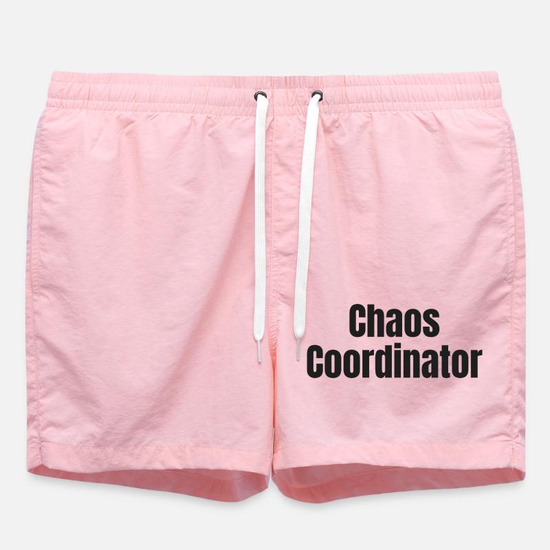 Coordinateur du Chaos - Short de bain - rose