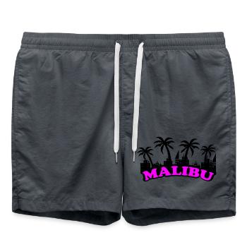Police rose néon de Malibu - Short de bain -  - Devant