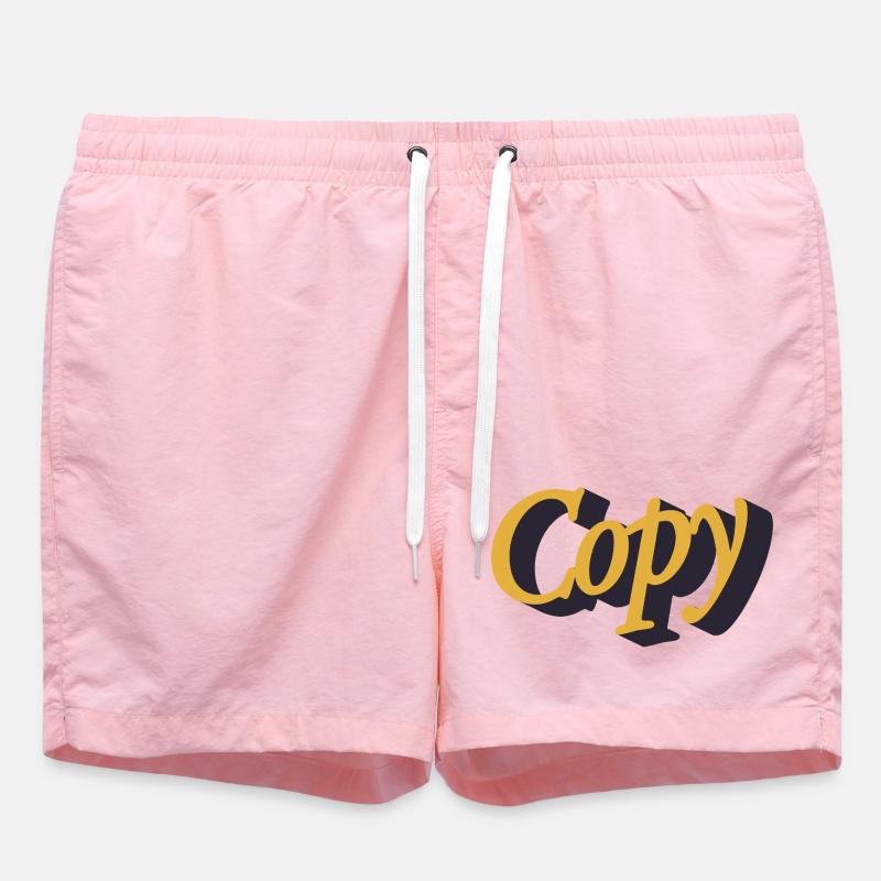 Copier - Short de bain - rose