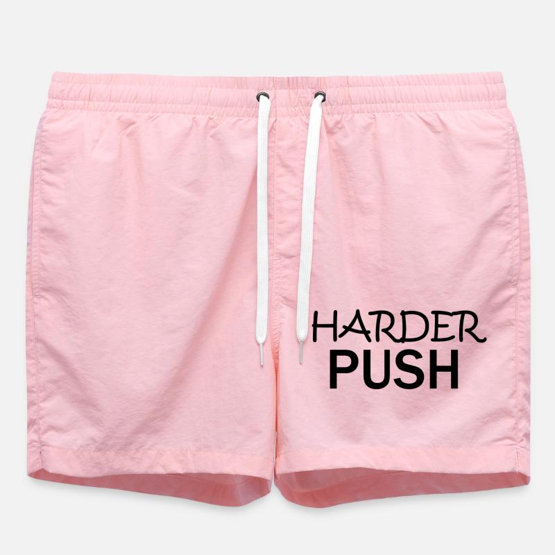 Harder Push Cozy Spring Moment T-Shirt - Short de bain - rose