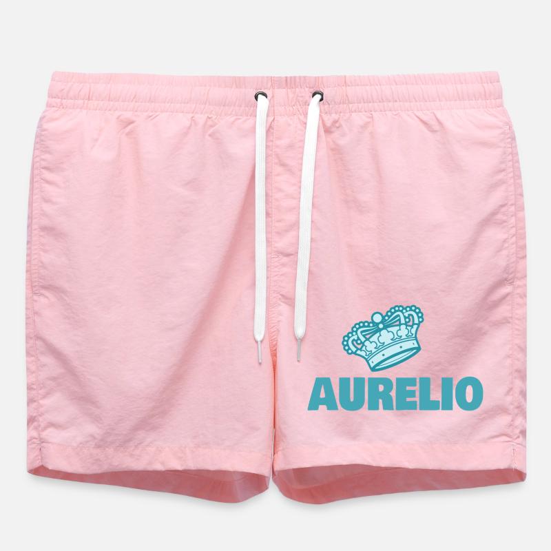 Gift for Aurelio - Swim Trunks - pink