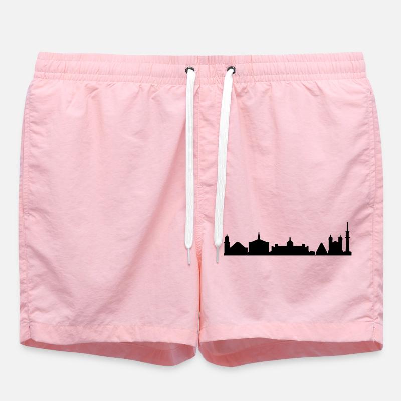Silhouette de Karlsruhe - Short de bain - rose