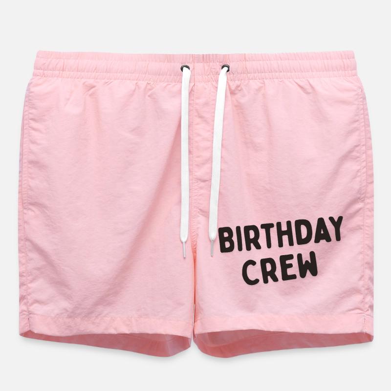 Bon anniversaire - Short de bain - rose