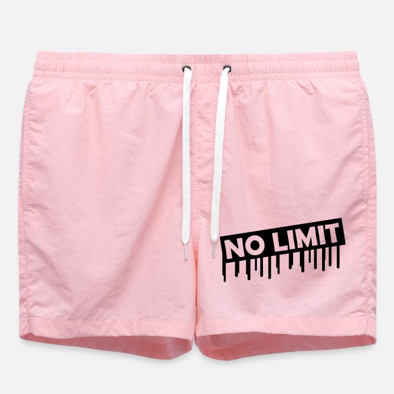 no_limit - Swim Trunks - pink