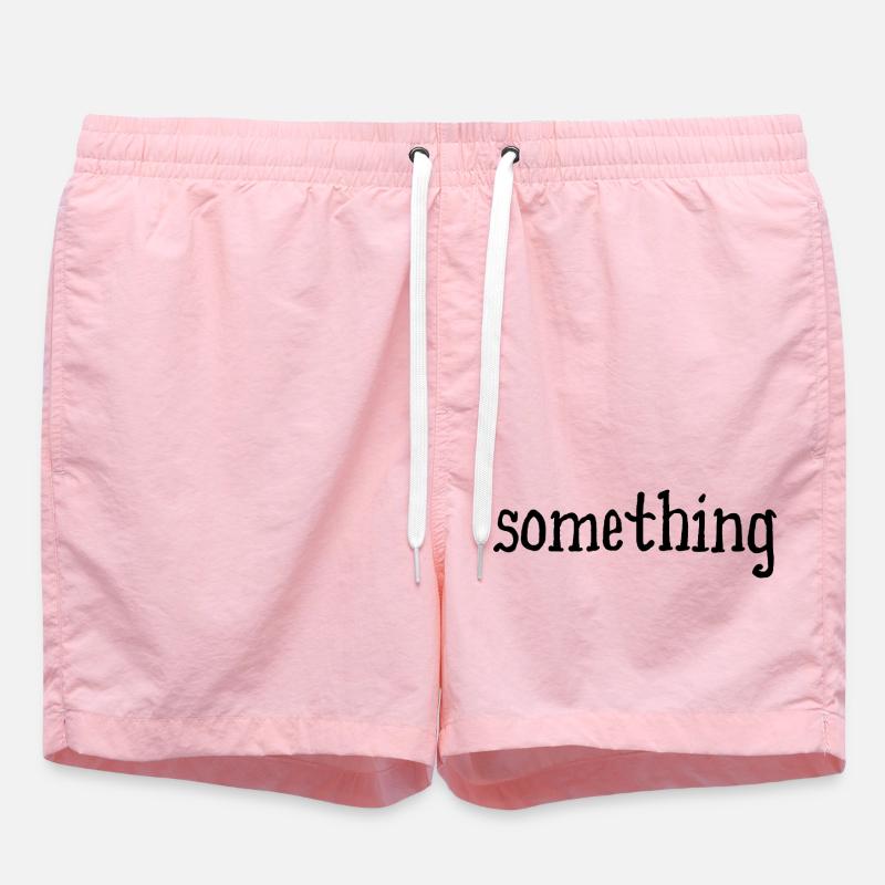 quelque chose - quelque chose - blanc - Short de bain - rose