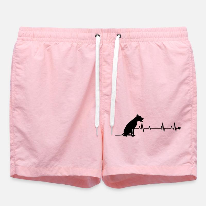 Hund - Badeshorts - Pink
