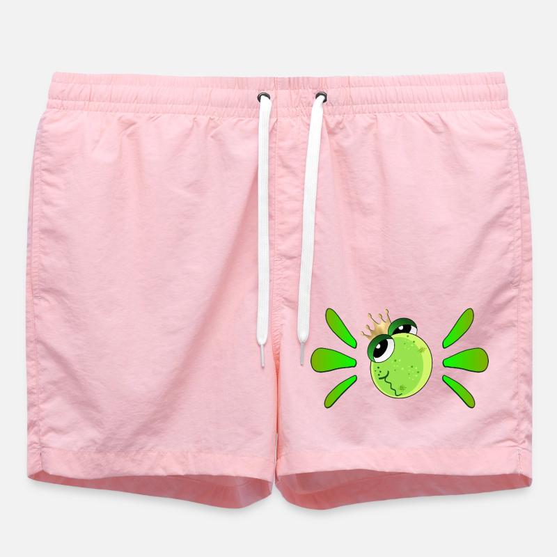 Garçon d’anniversaire Grenouille d’anniversaire - Short de bain - rose