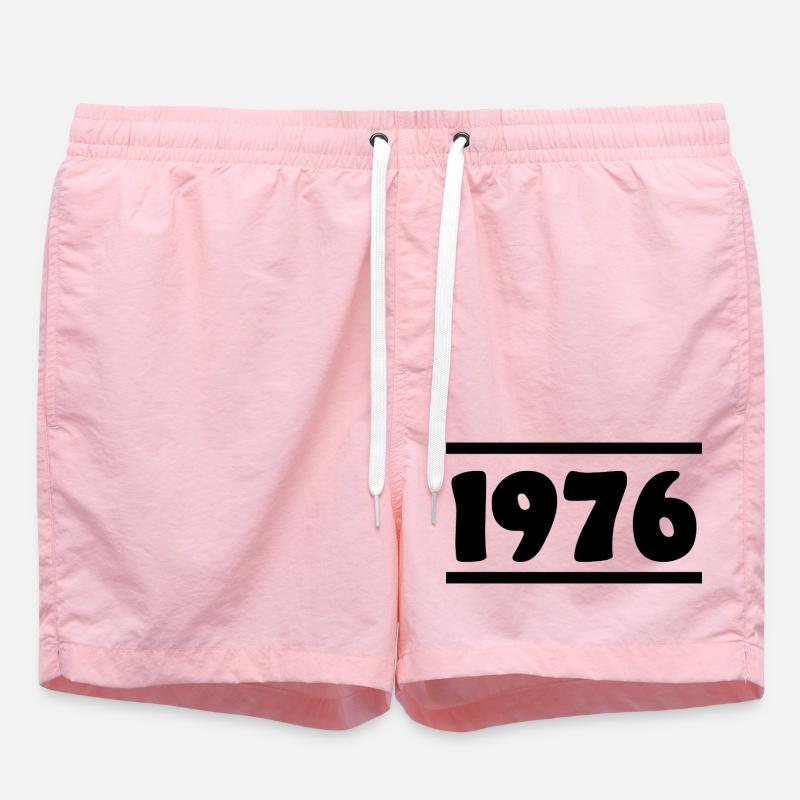 1976 Anniversaire 1976 - Short de bain - rose