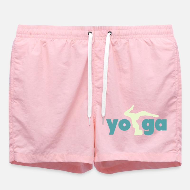 Yoga - Short de bain - rose