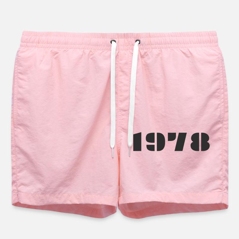 1978 - Swim Trunks - pink