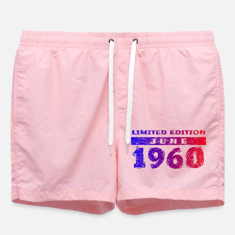 66e anniversaire Édition Limitée 06/1960 - Short de bain - rose