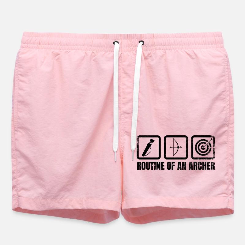 Routine de l’archer - Short de bain - rose