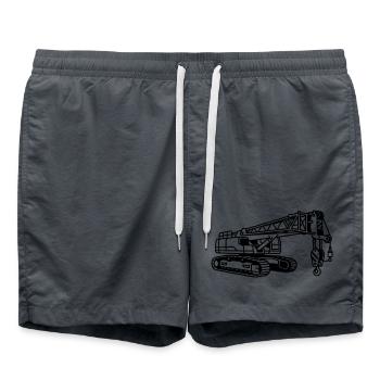 Machine à grue - Short de bain -  - Devant