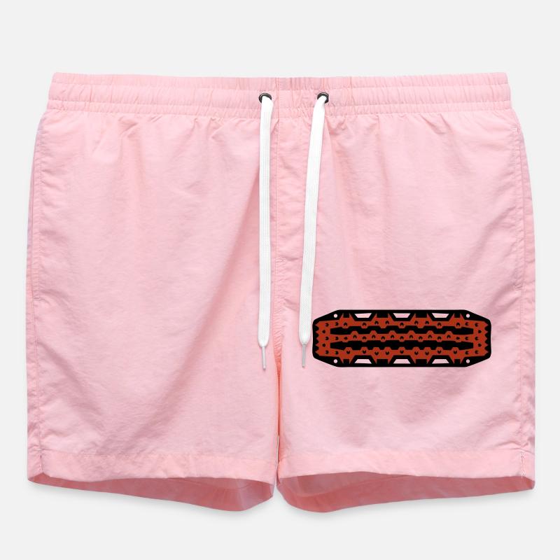 Offroad Sand Sheet 4x4 Mud - Swim Trunks - pink